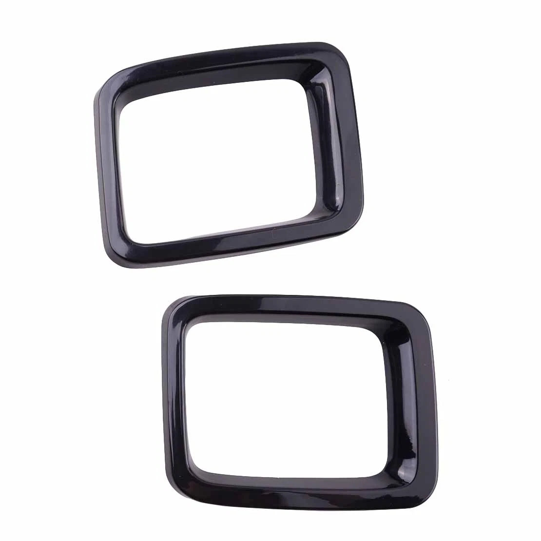 Black Front Grille Insert Cover Trim for Jeep Compass (2017-2021)