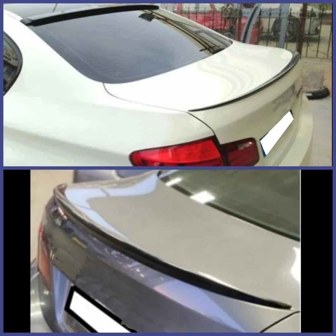 Rear Bumper Spoiler for BMW F10 5 Series (2010-2016)