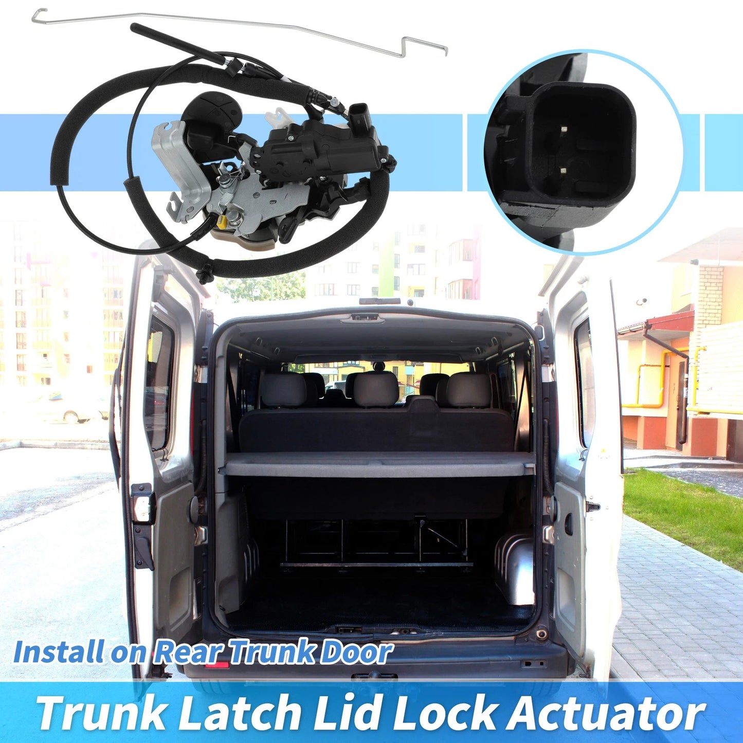 Tailgate Lock Actuator for Ford Transit 150 250 350 (2018-2023)