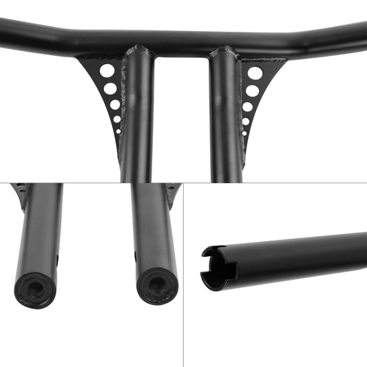 12" Rise 1.25" T-Bar Handlebar for Harley Softail Fatboy Road King