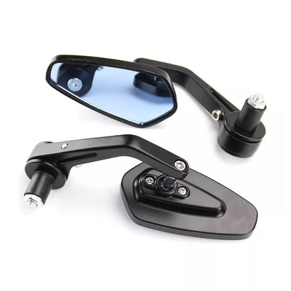 7/8" Handle Bar End Rearview Side Mirrors for Harley Road King Touring (2000-2023)