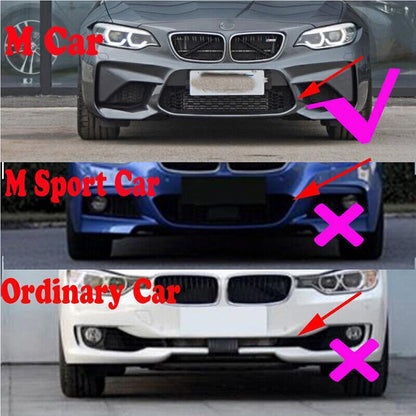 Rear Bumper Diffuser & Corner Valance Cover for BMW F80 M3 F82 M4 (2015-2020)