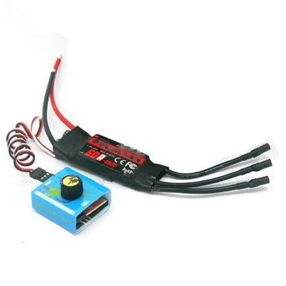 Electric Turbo Charger Boost Air Intake Fan for Car - 50A ESC 52000RPM