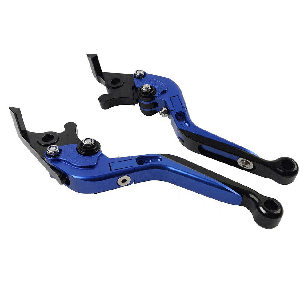 CNC Blue Extendable Brake Clutch Levers for Yamaha MT-15 M-SLAZ XSR155