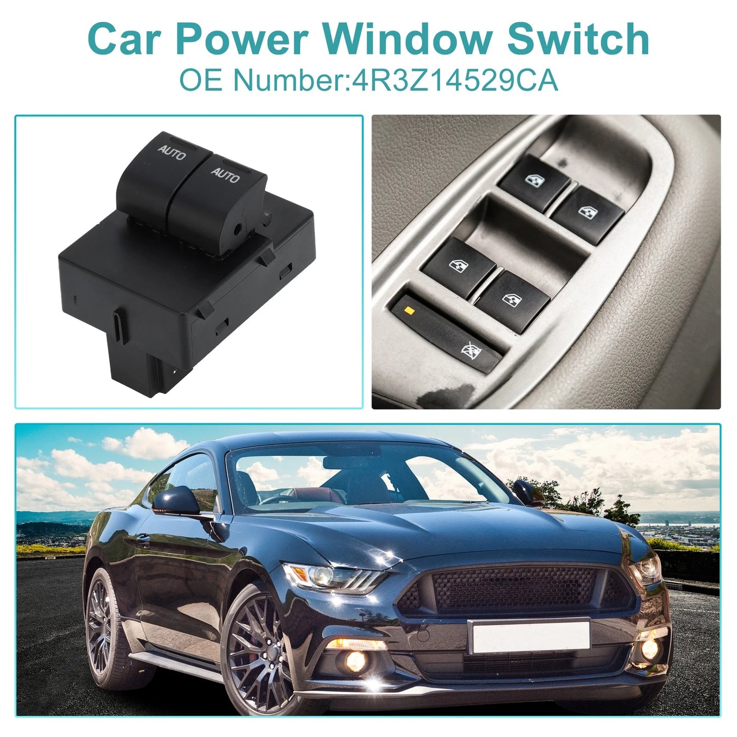 Power Window Switch for Ford Mustang (2005-2009)