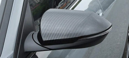 Rearview Mirror Side Lid Carbon Fiber Cover Trim for Hyundai Elantra (2011-2016)