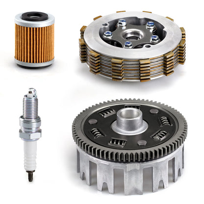 Clutch Assembly kit & Clutch Basket for Yamaha YFM350 Warrior (1987–2004)