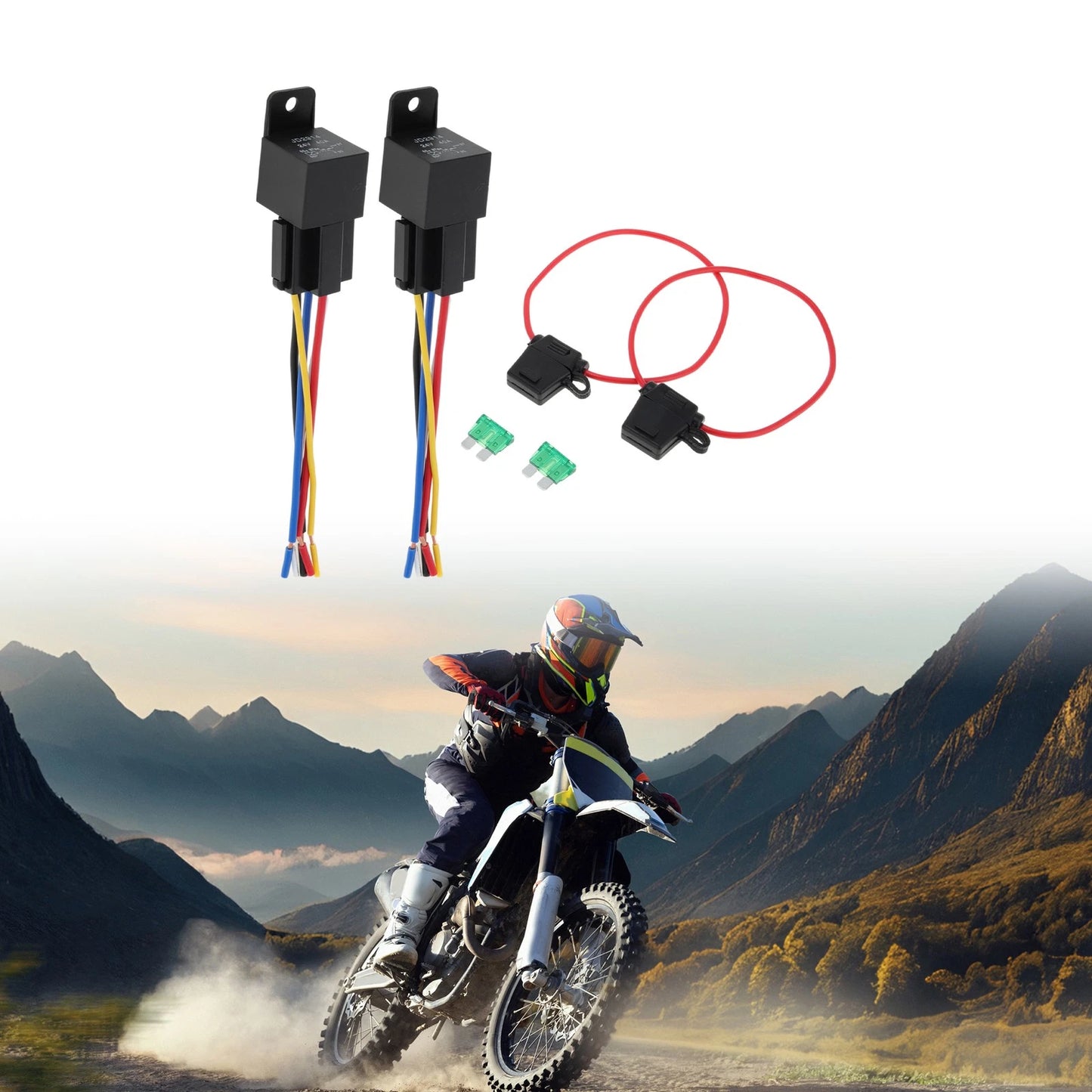 5 Pins / 24V / 40A Relay for Motorcycle Car Truck