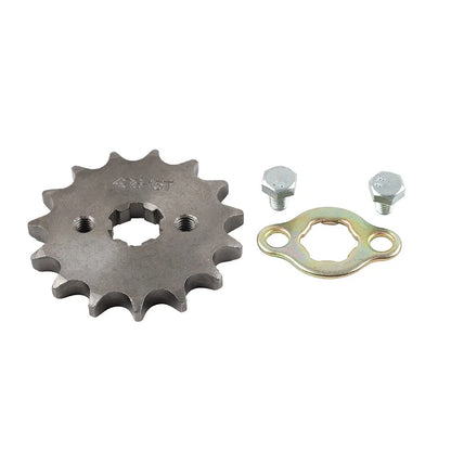 17mm 15T Front Sprocket for 110CC 125CC ATV Pit Dirt Quad Bike