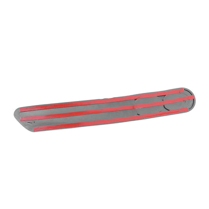 Universal Grey Rear Bumper Diffuser with Exhaust Tip for Car Model