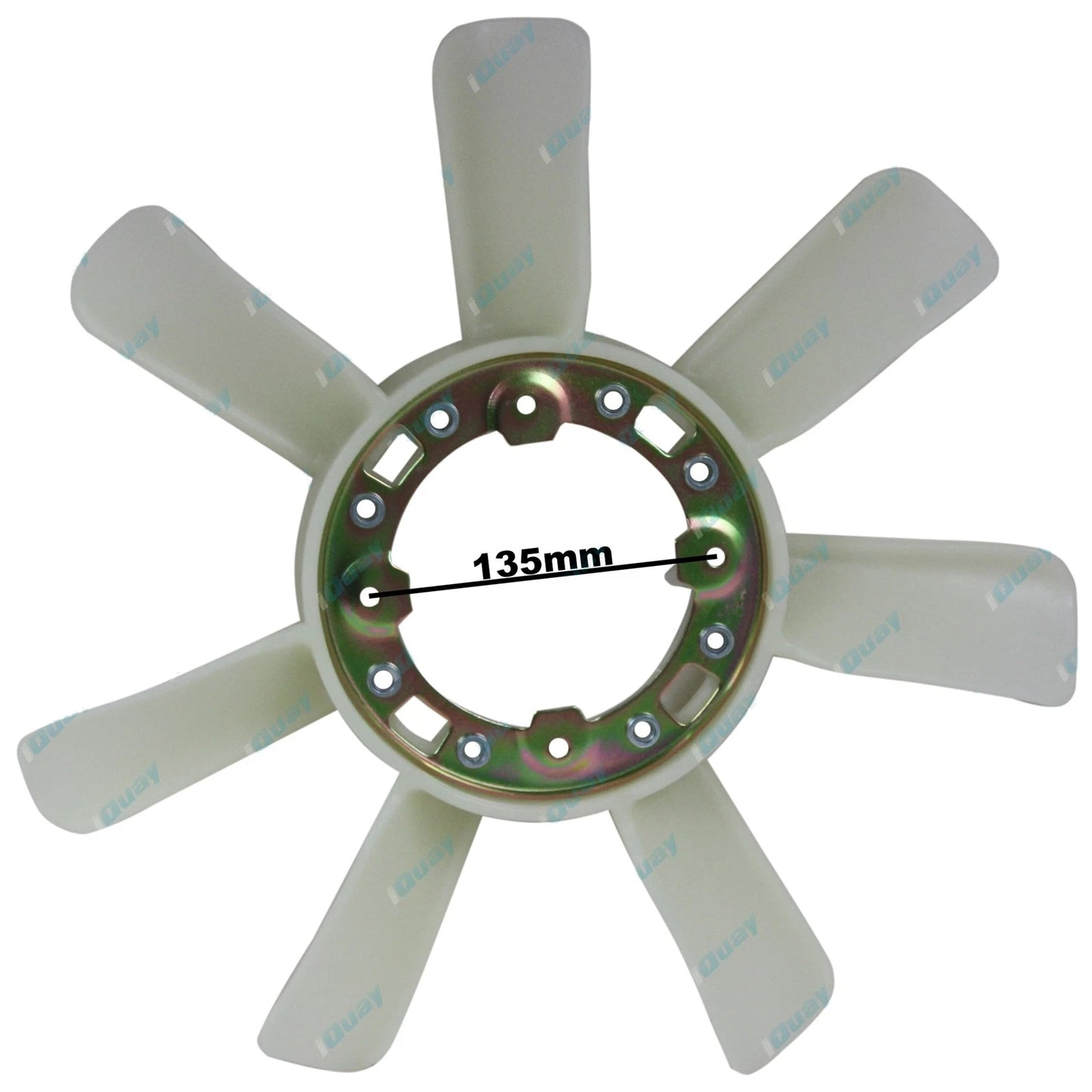 Cooling Engine Radiator Fan 7 Blade for Toyota Hilux Surf LN130 2.4L (1990-1993)