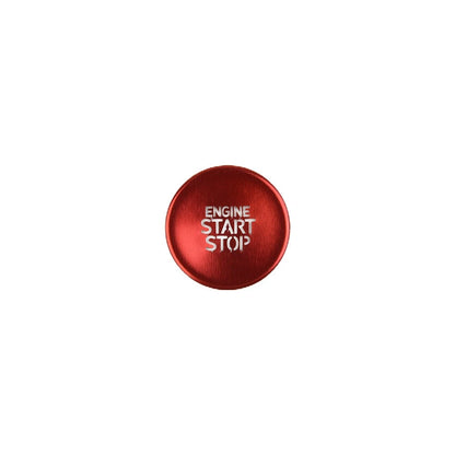 Button Decoration / 1 x Aluminum Alloy Button Engine Red Replacement for Auto