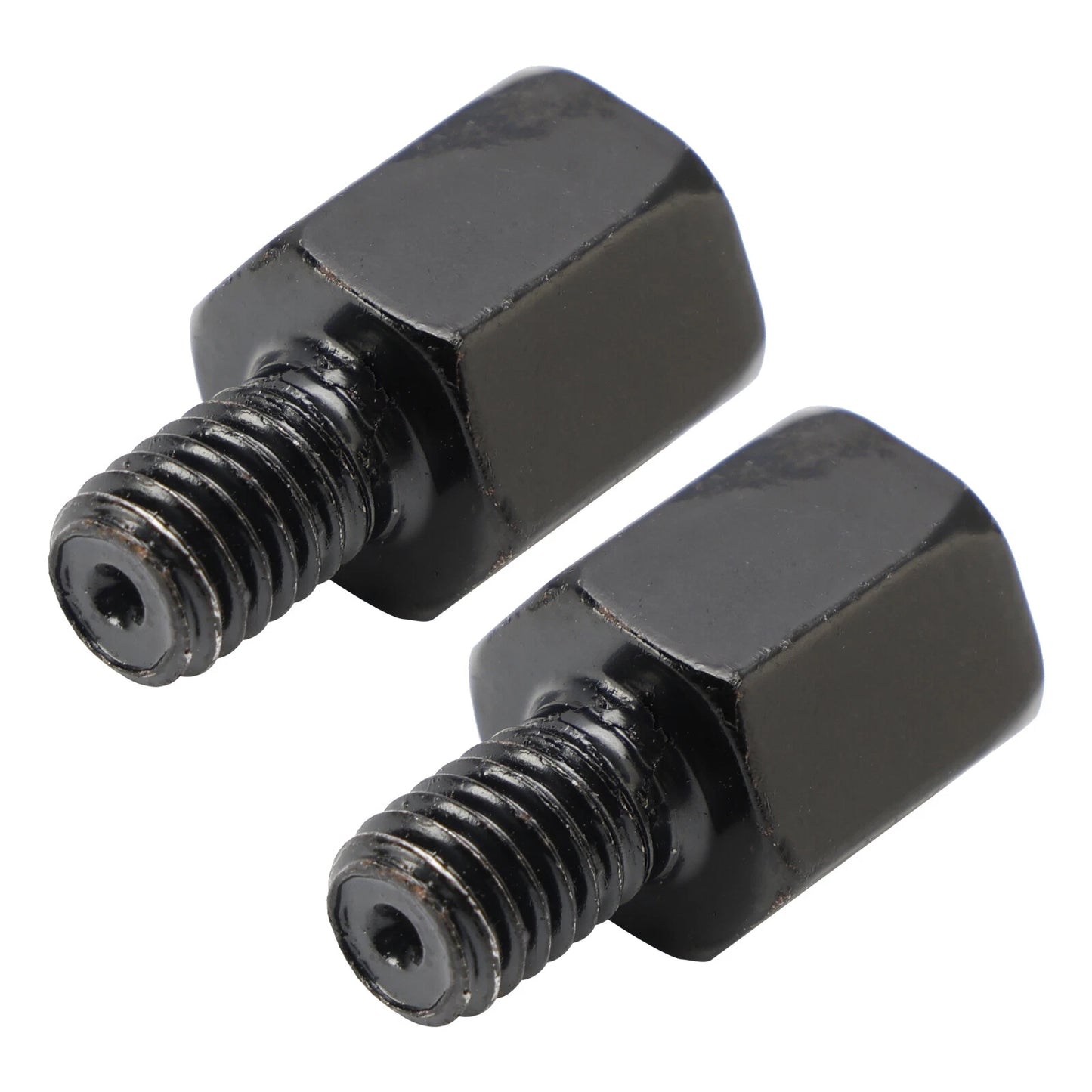 2 x Motorcycle Scooter Mirror Adapter M10 to M8 for Various Models