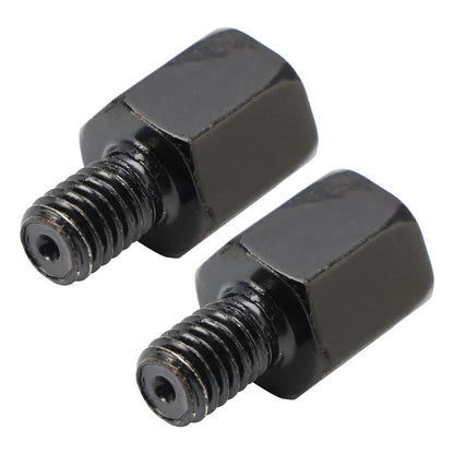 2 x Motorcycle Scooter Mirror Adapter M10 to M8 for Various Models