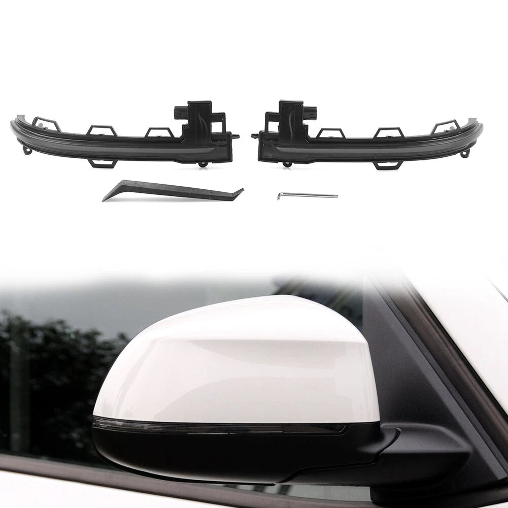 LED Side Wing Mirror Turn Signal Light for BMW X3 X4 X5 (2011-2017)