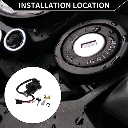 Ignition Key Switch for Honda CBR300RA (2017-2018) - 1 Set