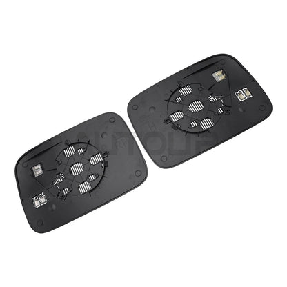 2 x Left Right Side Heated Mirror Glass for Dodge Ram 1500, 2500 (2005–2009)