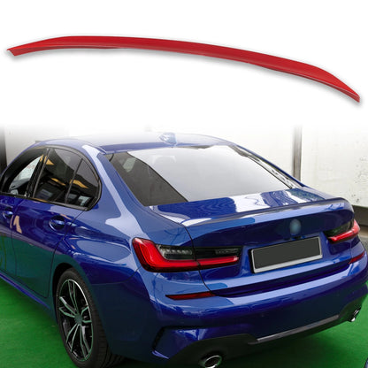 ABS Boot Spoiler for BMW 3 Series G20 (2019-2023) Melbourne Red A75