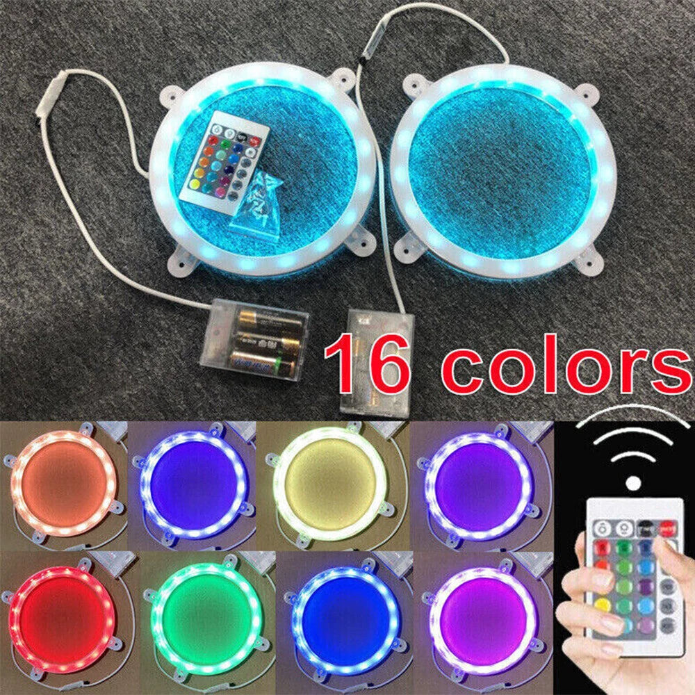 LED Cornhole Night Light Game Toss Board Lamps, 16 Colors, Remote Control
