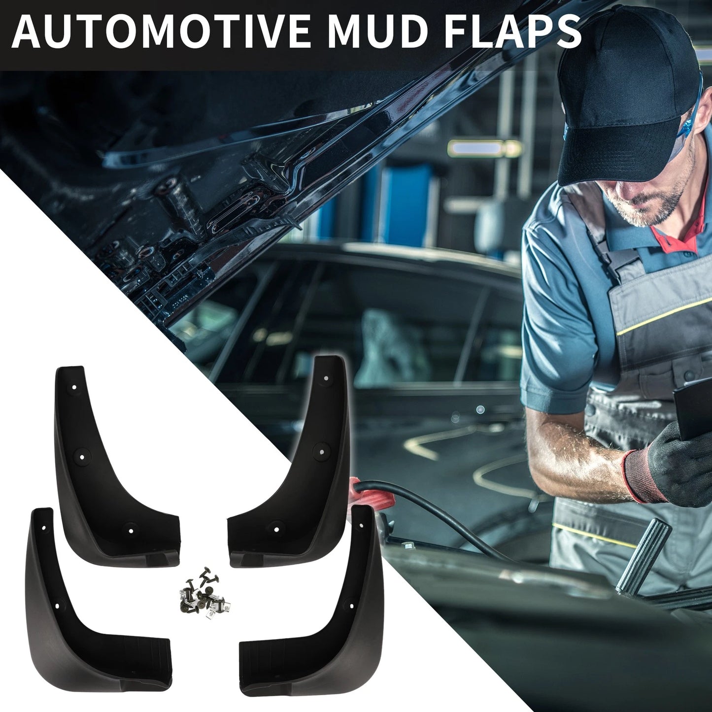 Mud Flap Splash Guards for Kia Sportage R (2011-2016)