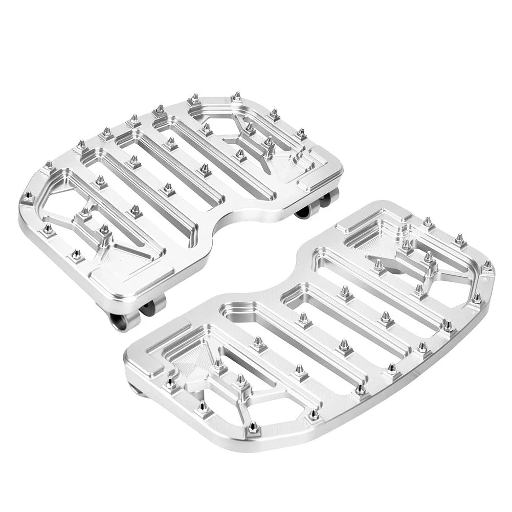 MX Style Front Driver Floorboards for Harley Touring Street Glide (1984-2017)