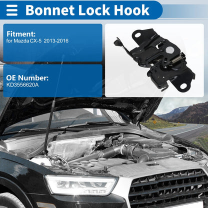 Hood Latch Assembly for Mazda CX-5 (2013-2016)