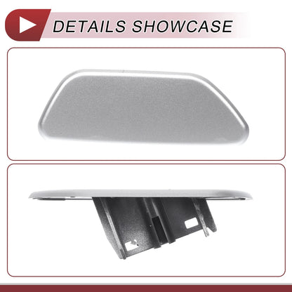 Front Right Washer Nozzle Cover for Subaru Forester (2013-2015) Silver