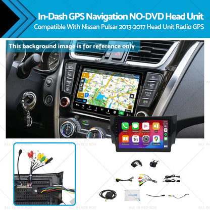 10" Wireless CarPlay Android GPS Radio for Nissan Pulsar (2013-2017)