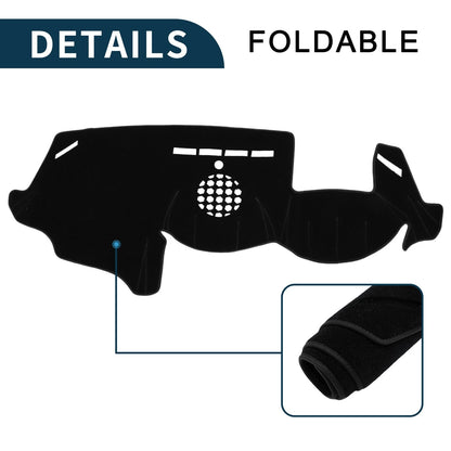 Dashboard Cover Mat for BMW 6 Series (2003-2010) Sun Protector Black