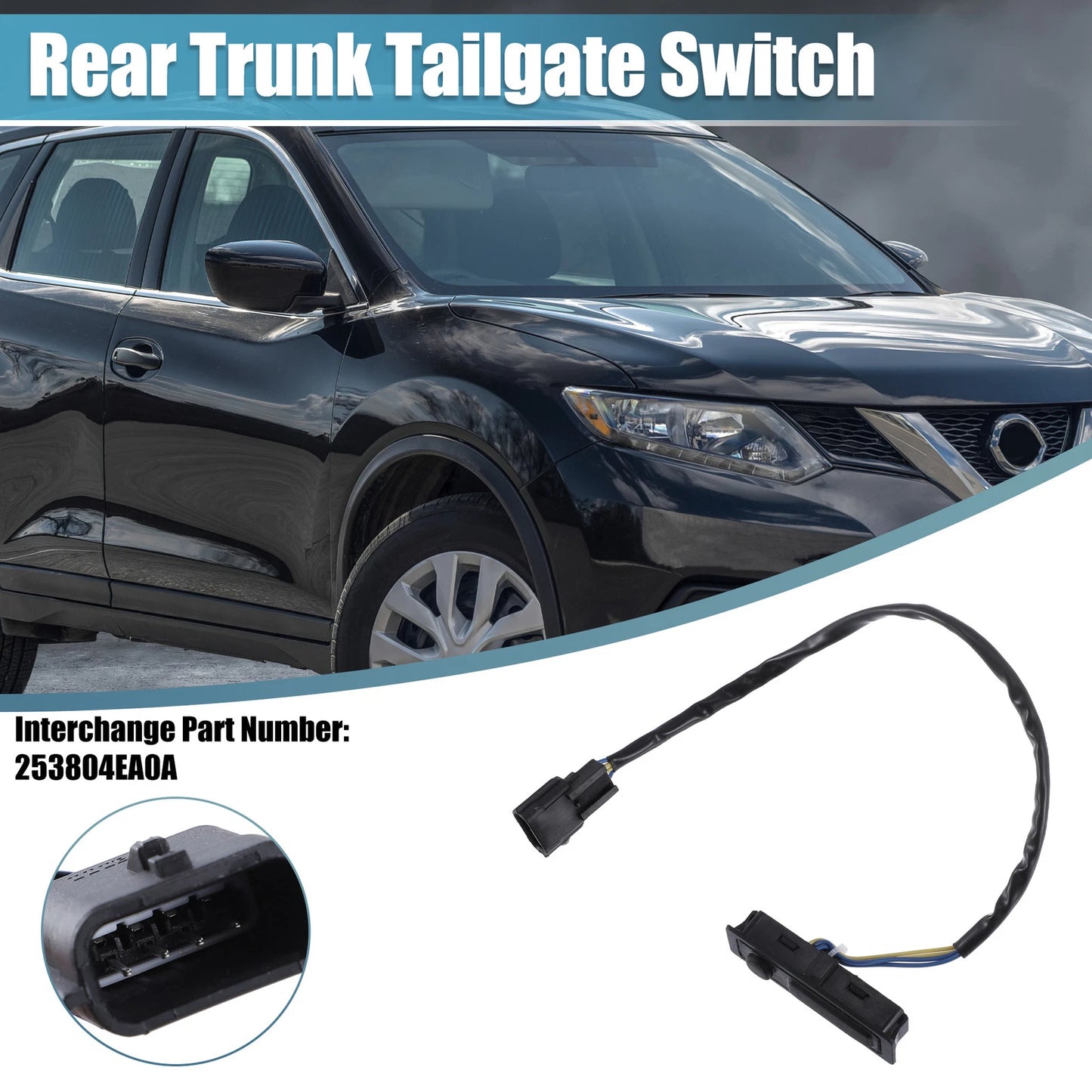 Rear Trunk Tailgate Switch for Nissan Rogue (2017-2022)