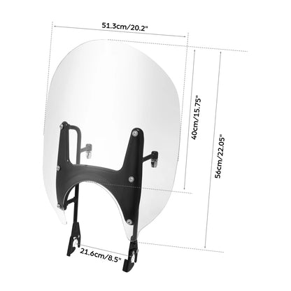 Windshield & Fog Light Lamp Bracket for BMW R18 (2020-2025)