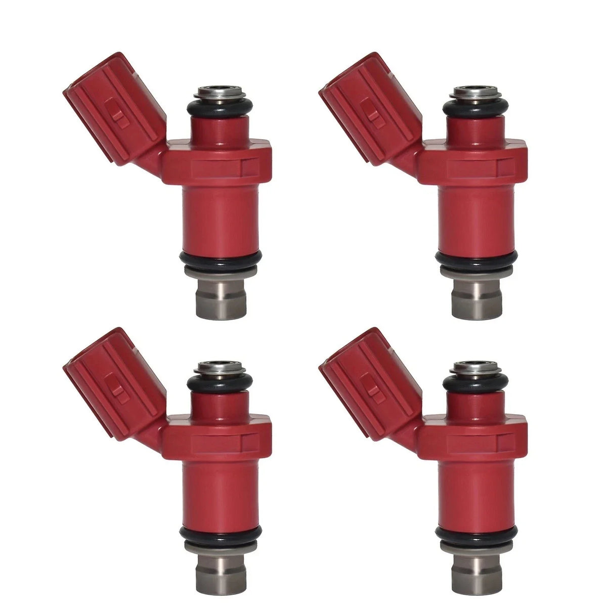 Set of 4 New Fuel Injectors for Yamaha 75-90HP 4-Stroke Models 6D8