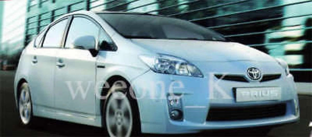 4 x Door Visor Rain Guards for Toyota Prius (2011-2013)