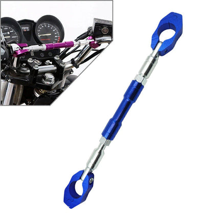 22mm ATV Bike Handlebar Balance Cross Bar Strengthen Lever w/ Wrench Blue