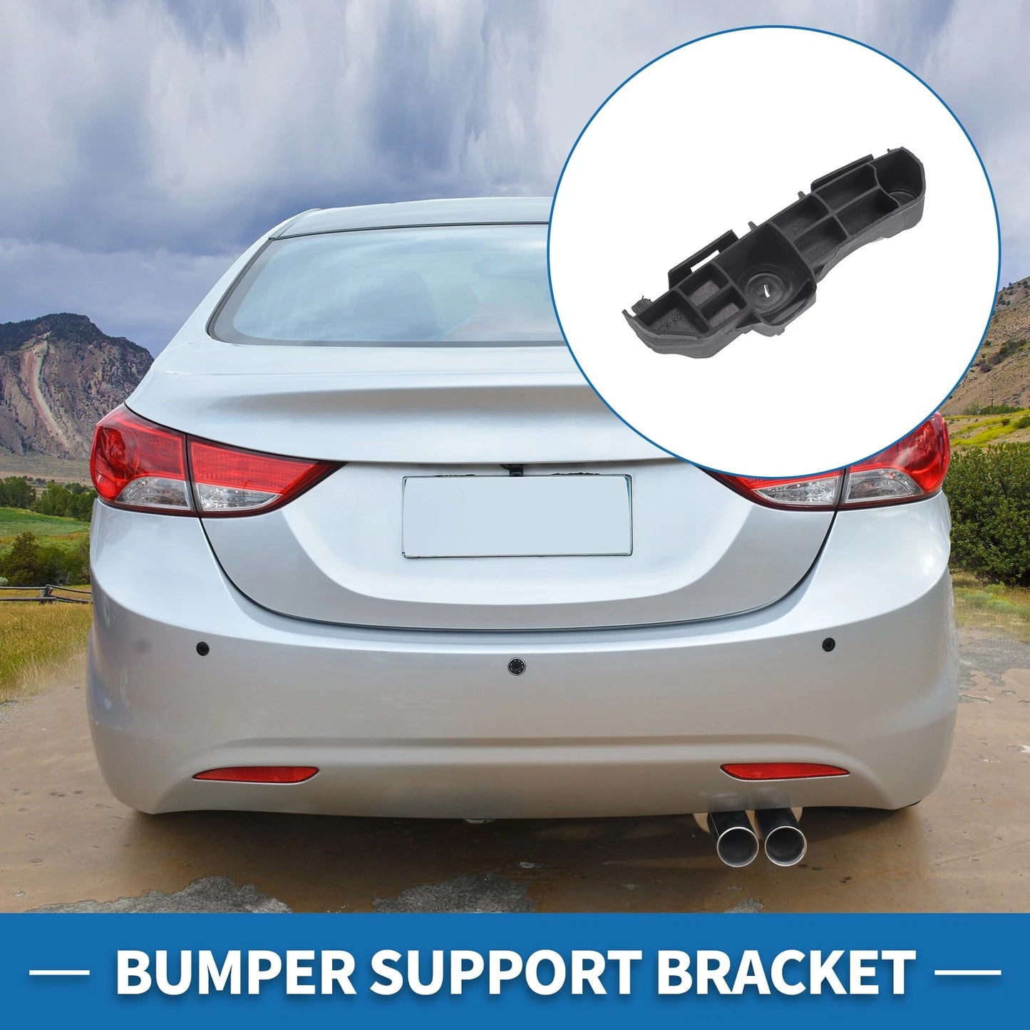 1 x Right Rear Bumper Retainer Bracket for Toyota RAV4 (2016–2018)