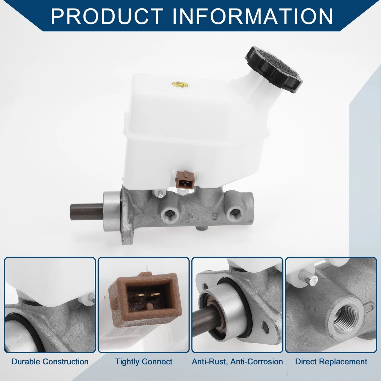 Brake Master Cylinder with Reservoir for Hyundai Tucson (2008-2009)