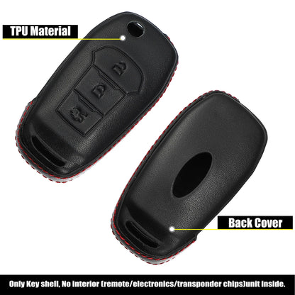 3 x Button Auto Remote Key Fob Case Cover for Ford (No Year Specified)