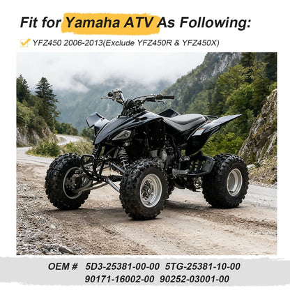 Rear Axle Shaft for Yamaha YFZ450 YFZ450V