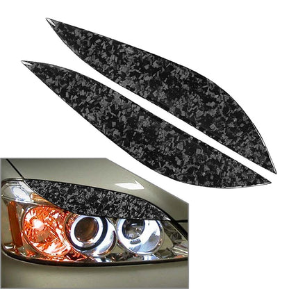 Headlight Eyebrow Eyelid Cover Trim for Honda Civic (2001-2003) 2 x Left & Right
