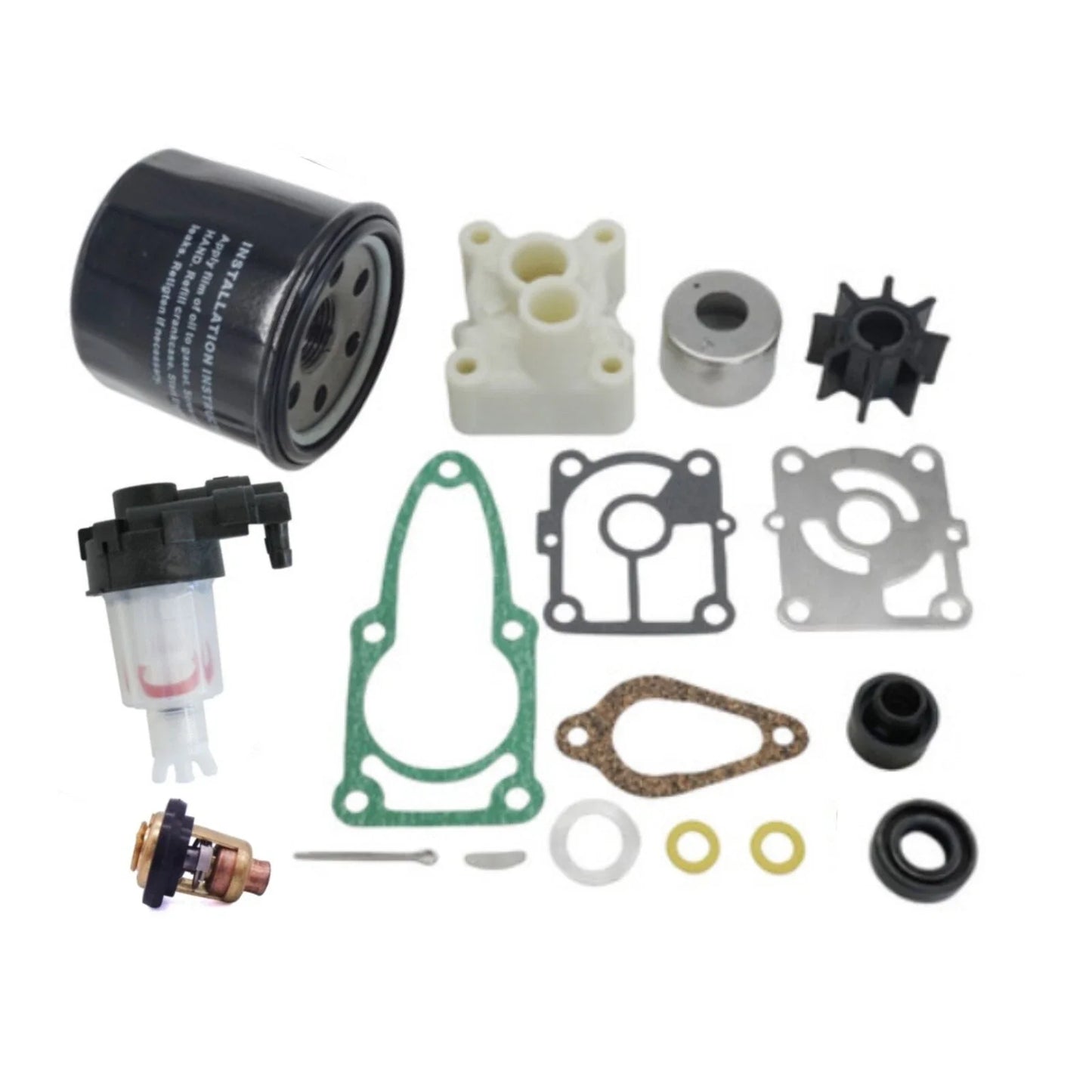 Outboard Maintenance Service Kit for Mercury Mariner 15-20HP 4-Stroke