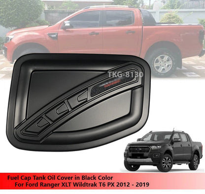Fuel Cap Tank Cover Black for Ford Ranger T6 (2012-2019)