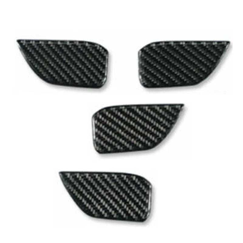 4pcs Carbon Fiber Door Dish Covers for Honda CR-V 2017-2021