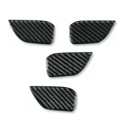 4pcs Carbon Fiber Door Dish Covers for Honda CR-V 2017-2021