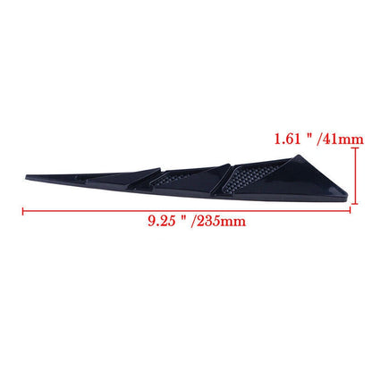 Fender Hood Vent Decor Trim Cover for Universal Car Simulation ()