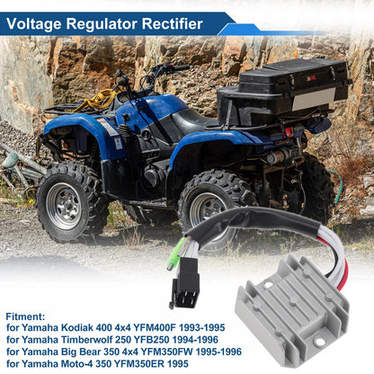 Voltage Regulator Rectifier for Yamaha Kodiak 400 4x4 YFM400F (93–95)