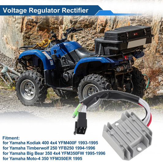 Voltage Regulator Rectifier for Yamaha Kodiak 400 4x4 YFM400F (93–95)