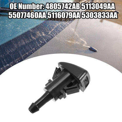 8pcs Windshield Washer Nozzle Wiper Spray Jet for Dodge Caliber (2007-2012)