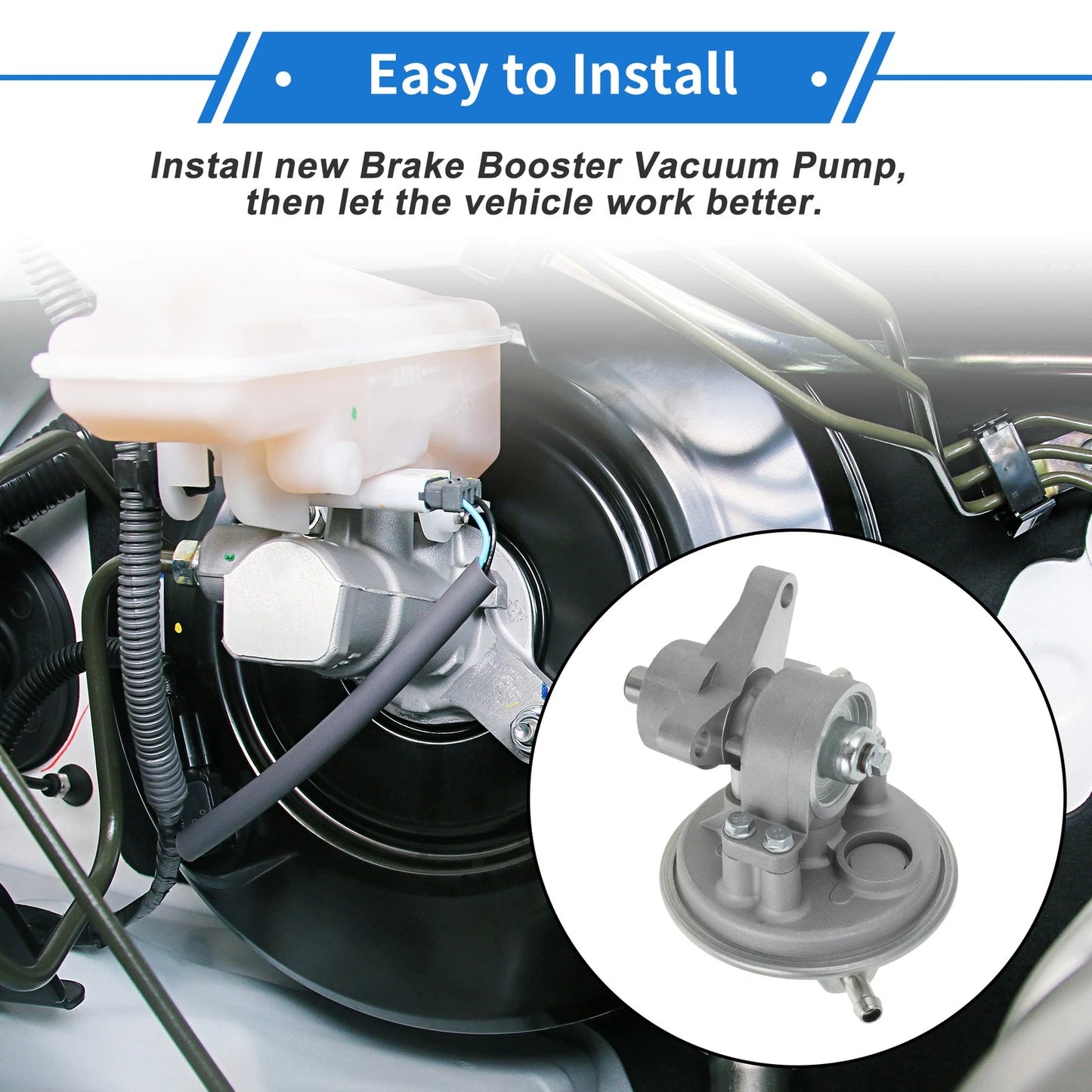 Brake Vacuum Pump for Isuzu NPR (1995-2019)