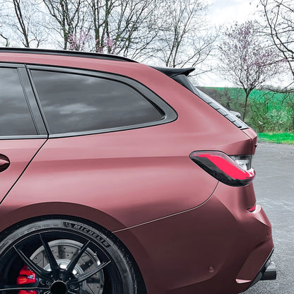 Rear Window Spoiler Lip for BMW 3 Series G21 (2019-2024) Carbon Fiber Look