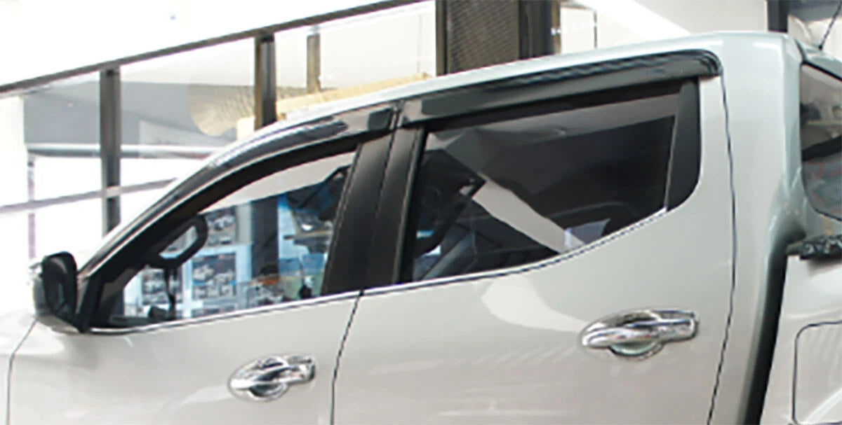 Weathershields Window Visors for Nissan Navara Frontier D23 (2014-2024)